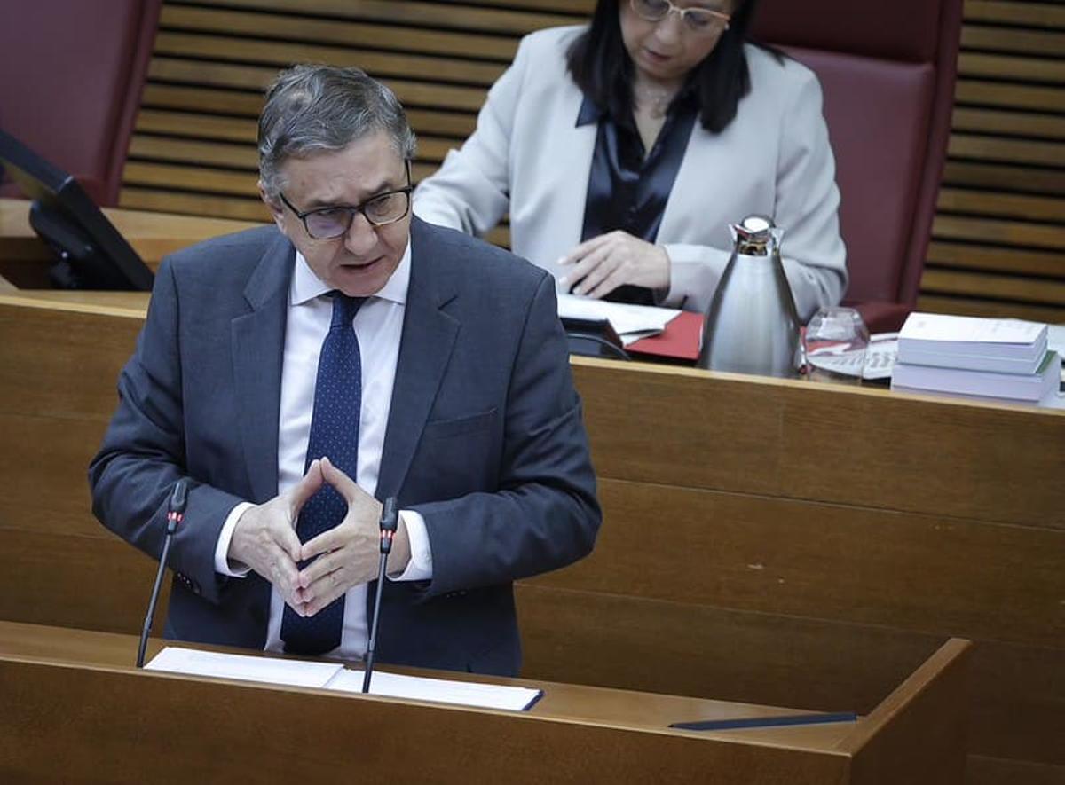 El conseller de Hacienda y Administración Pública, José Antonio Rovira