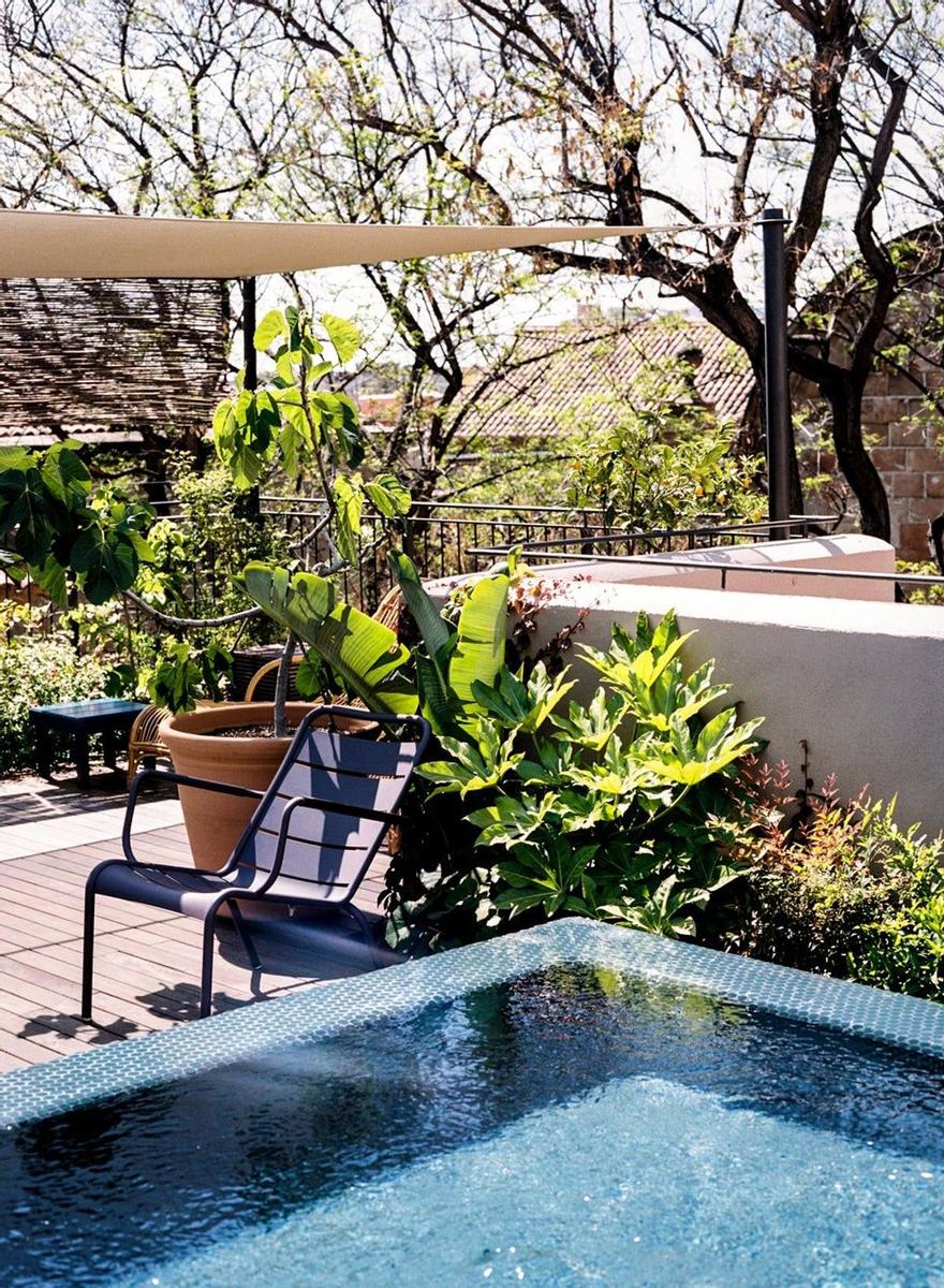 Terraza hotel Neri Barcelona