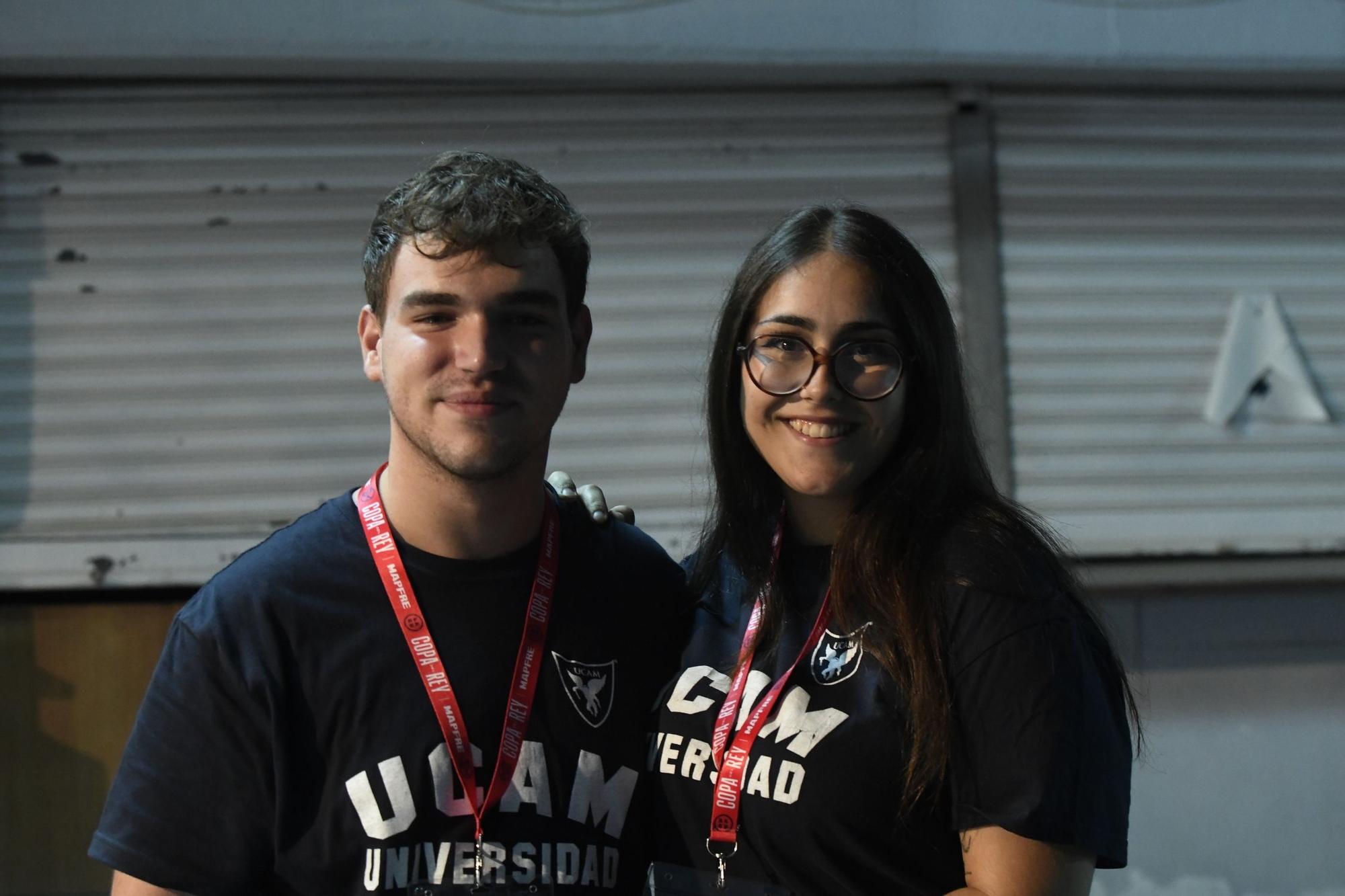 Imágenes del partido de la Copa del Rey UCAM Murcia - Cádiz