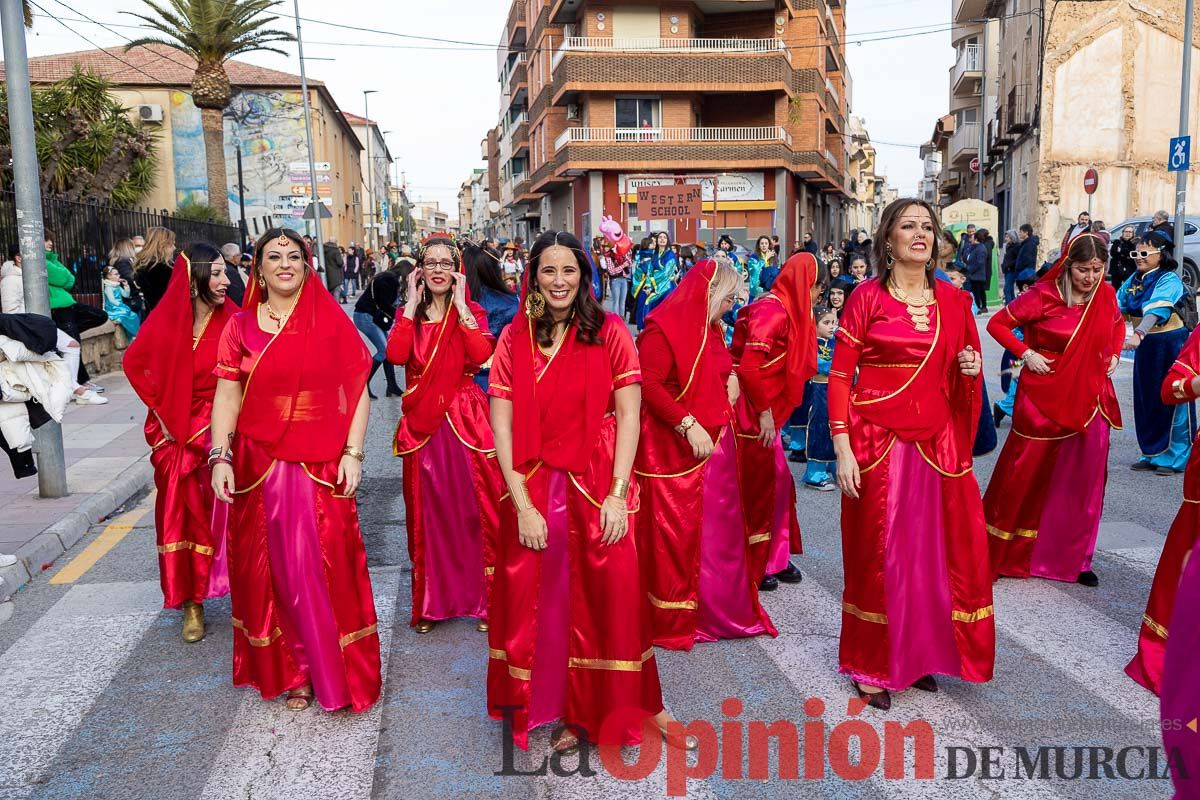 Los niños toman las calles de Cehegín en su desfile de Carnaval