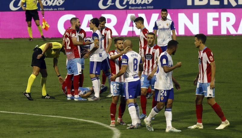 Partido entre el Real Zaragoza y el Lugo