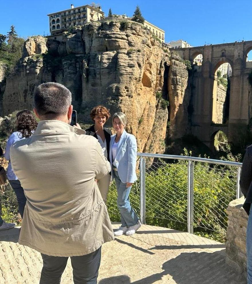Los turistas de Ronda ya se asoman al Caminito del Tajo