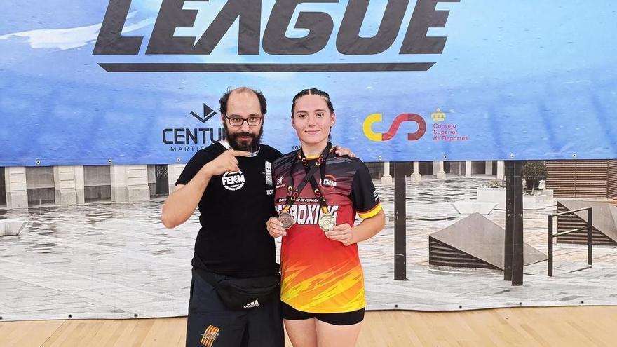 Gabriela Dorado, la joya de la corona del kick-boxing en Ibiza