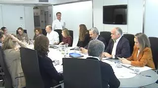 Comité de Dirección del PP, presidido por Alberto Núñez Feijóo.