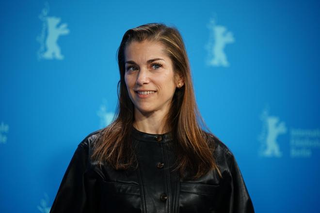 La productora María Zamora, Premio Nacional de Cinematografía 2024, en el Festival de Cine de Berlín.