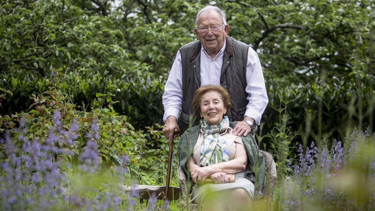 Asturianos en Parres: Olga Sánchez y Marcial Manzano