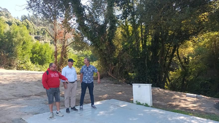 El área de caravanas de Bueu, a punto de asfaltar los viales y se inaugura en octubre