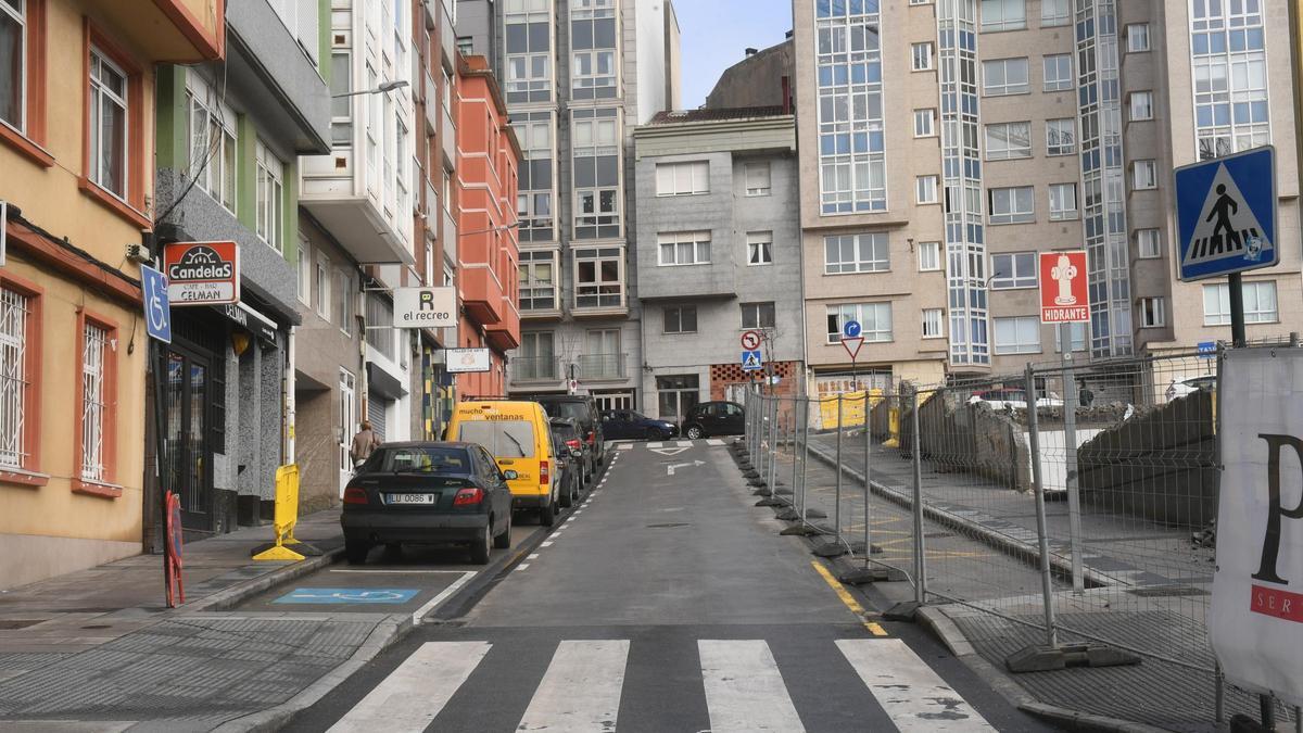 La calle con uno de los nombres más singulares de A Coruña