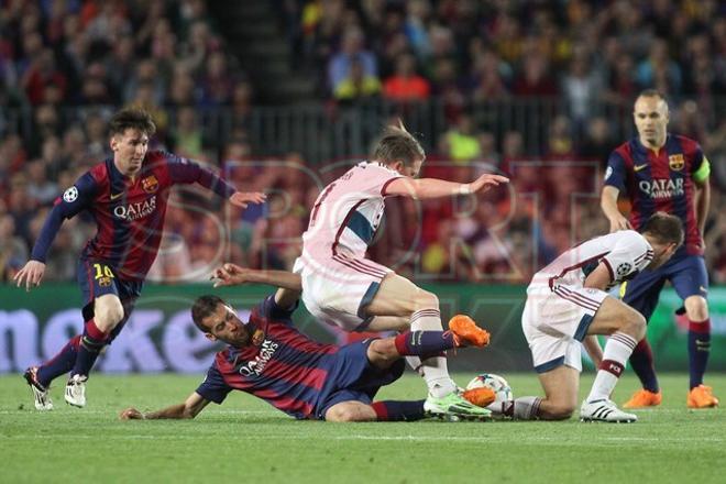 FC barcelona, 3 - Bayern Munich, 0