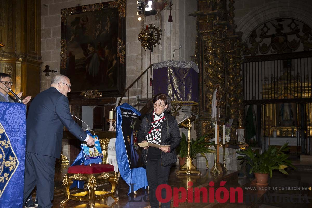 Presentación del cartel de Semana Santa de Caravaca