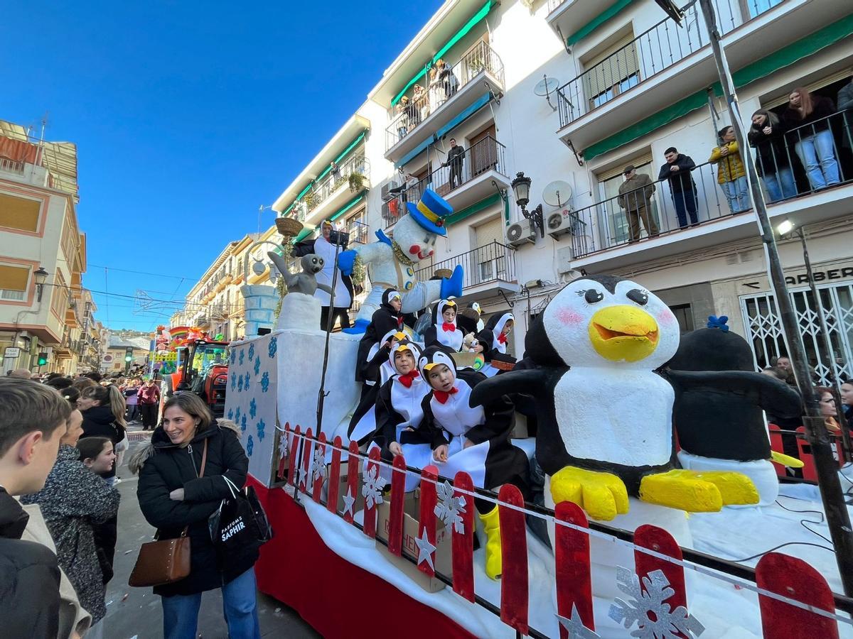 Cabalgatas en la provincia en la mañana de Reyes