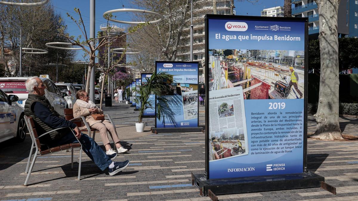 Inauguración de la exposición "El Agua que impulsa Benidorm"