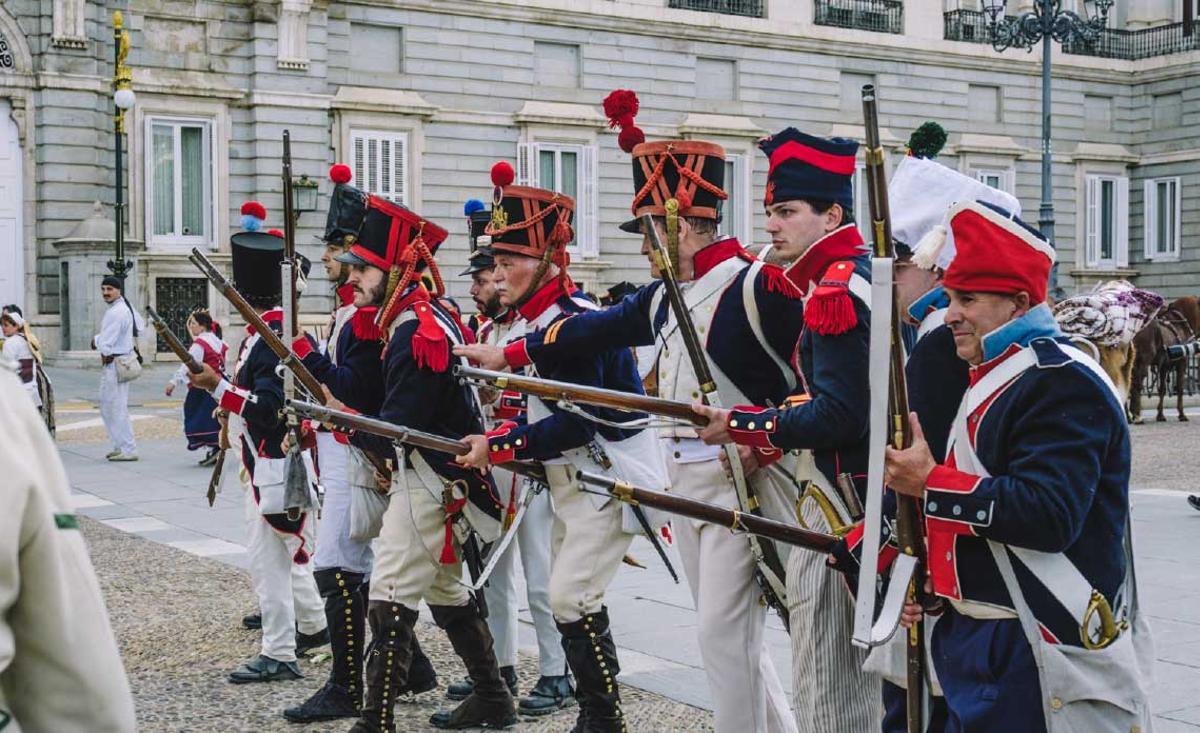 Recreación Historica con motivo de las celebraciones del 2 de mayo (2024)