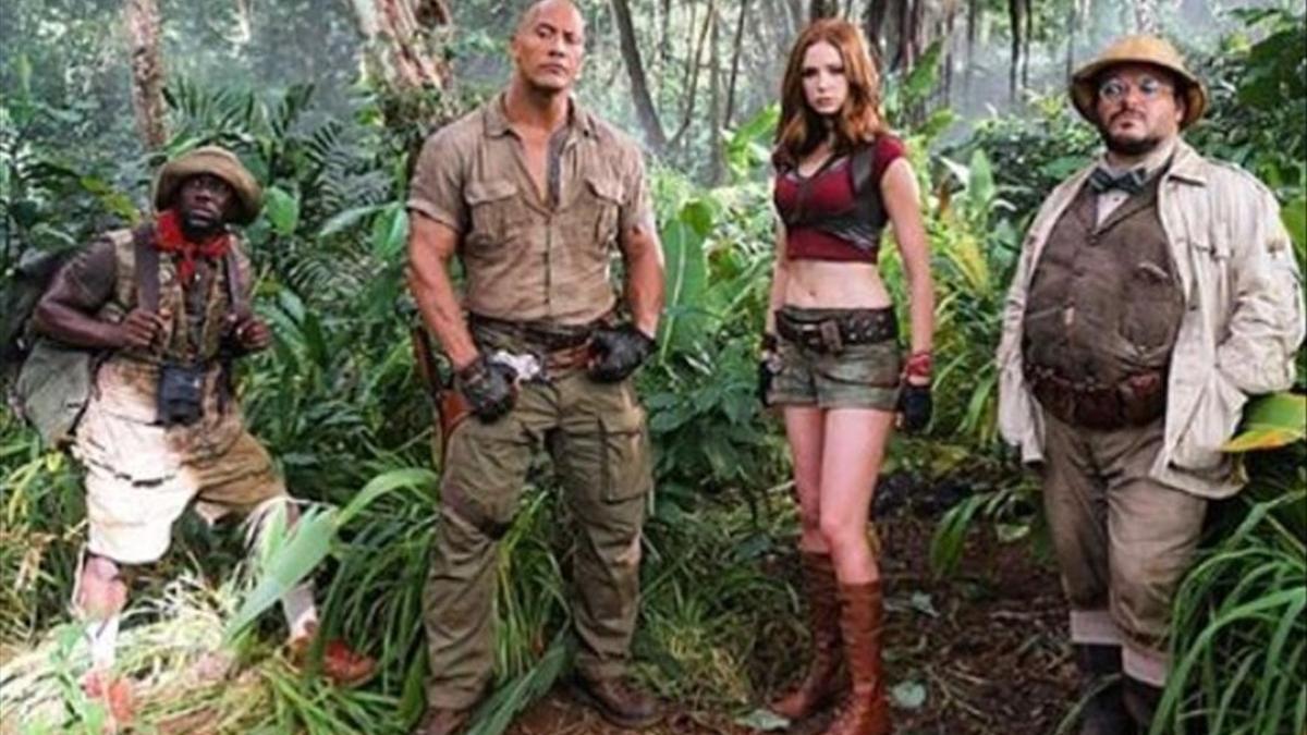 Primera foto del inicio del rodaje de 'Jumanji 2'.