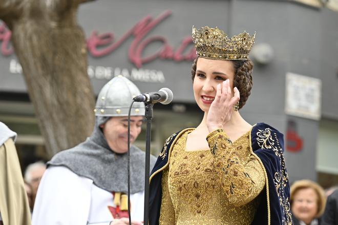 Multitudinario homenaje a Jaume I: La Germandat dels Cavallers de la Conquesta rememora el origen de la ciudad