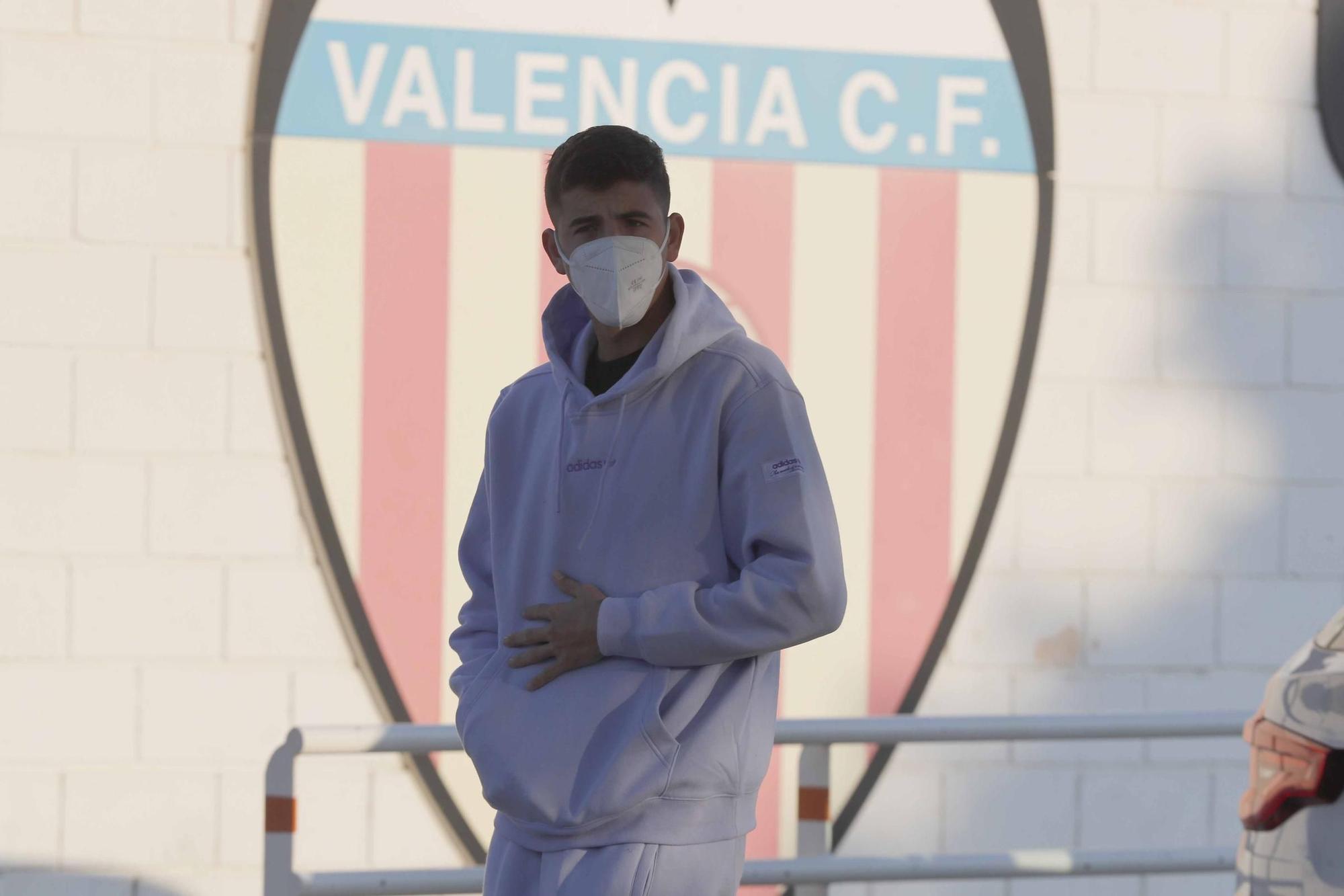 Wass vuelve al grupo a dos días del Atlético-Valencia: así ha sido el entrenamiento