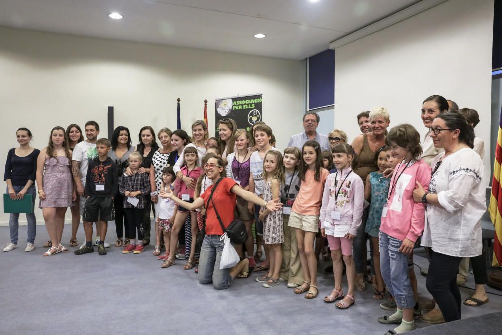 Los niños de Chernóbil, en Mallorca