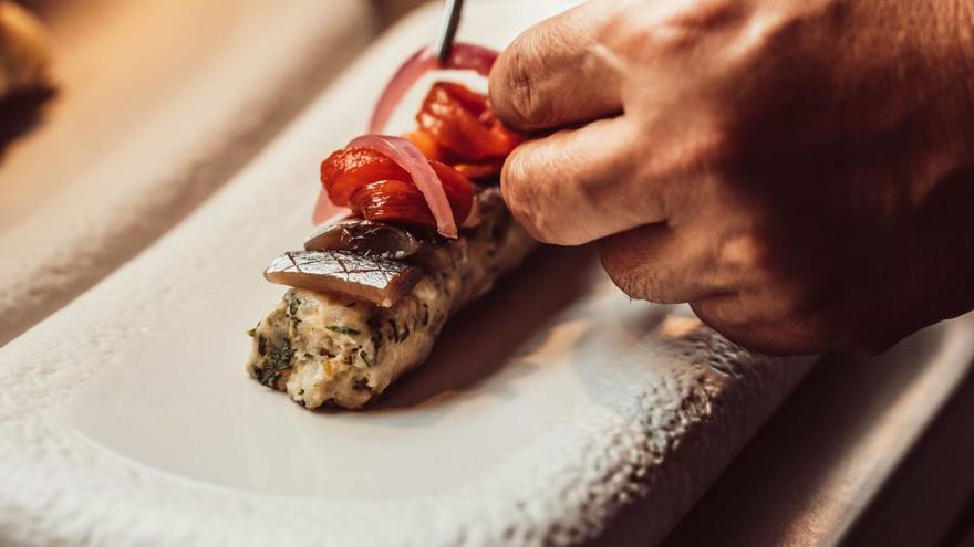 Una de las creaciones del chef Máximo Concepción.