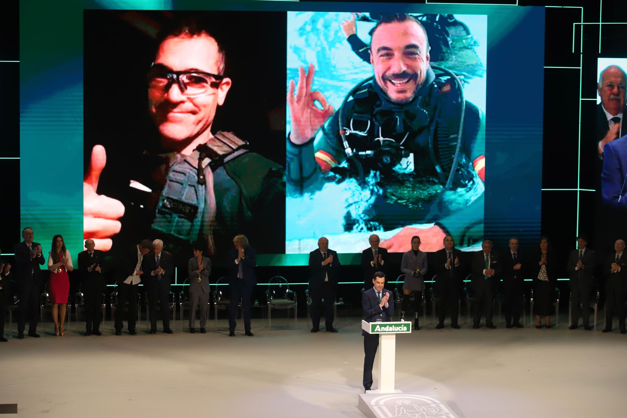 La gala del 28-F y la entrega de Medallas de Andalucía 2024, en imágenes