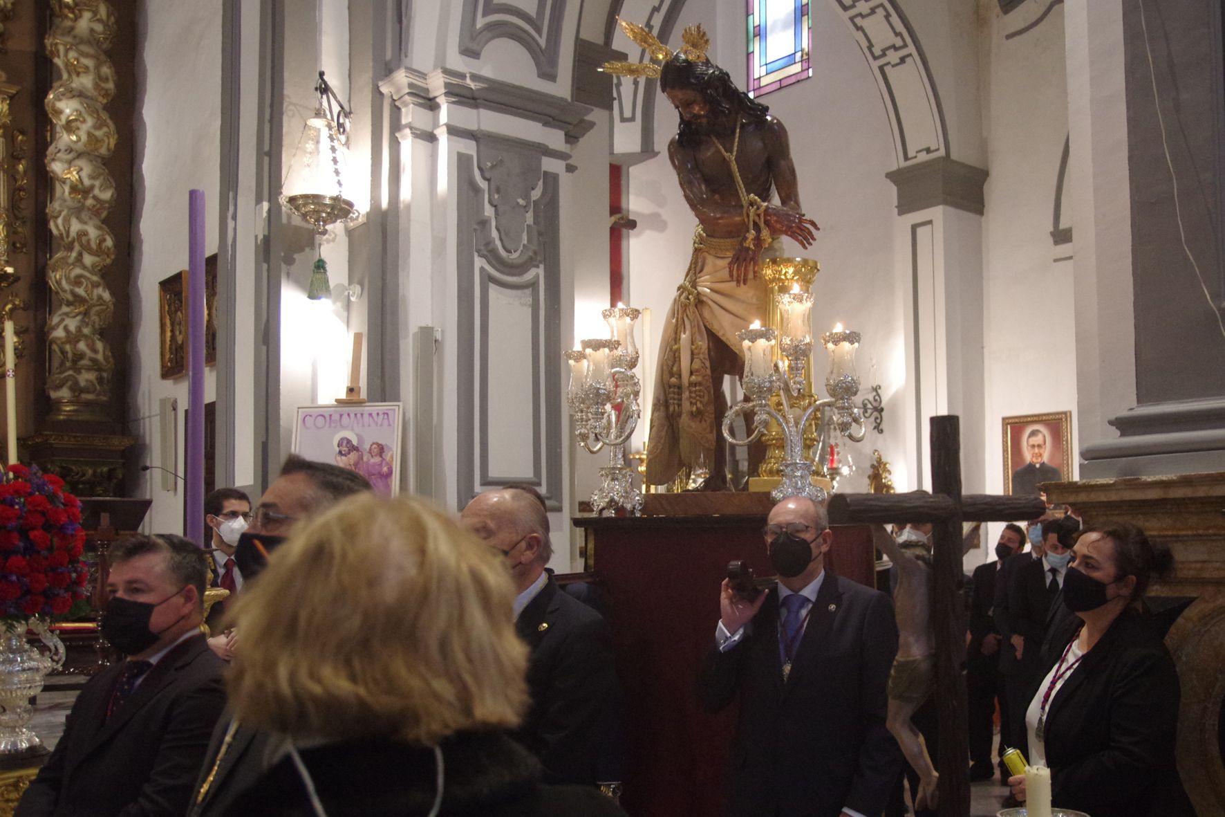 Vía crucis claustral de la hermandad de la Columna