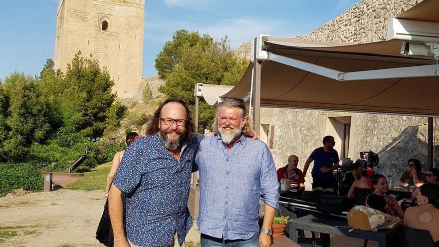 Los presentadores estrella de la BBC, en el Castillo