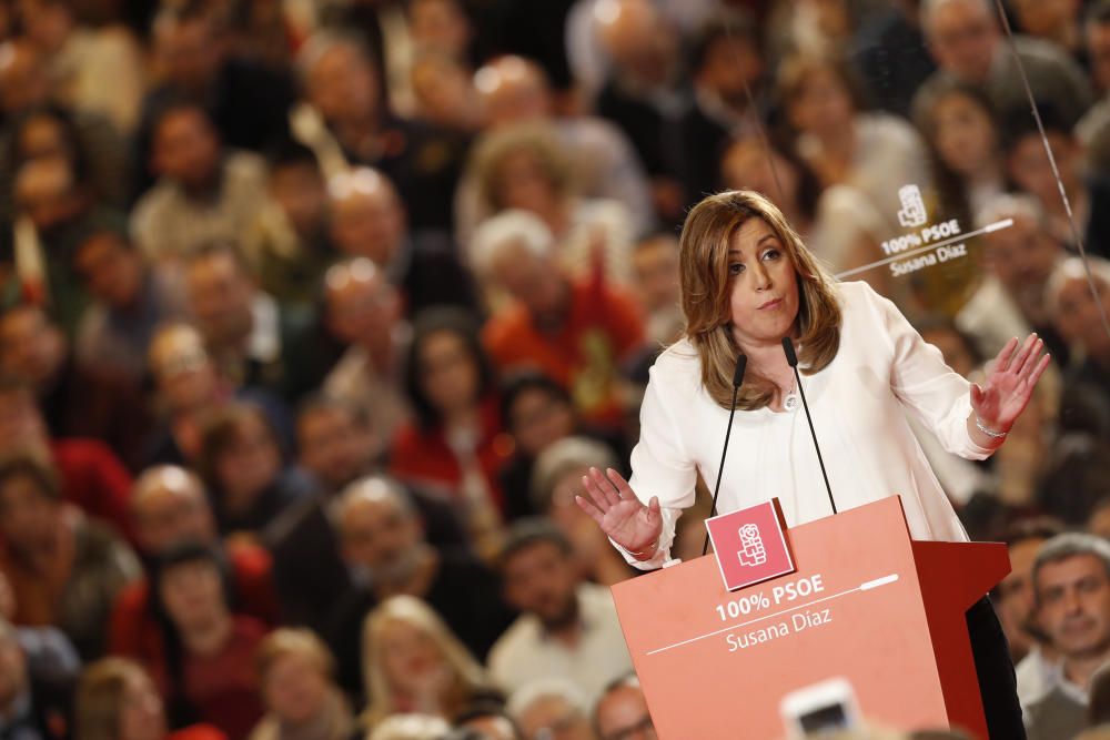 Candidatura de Susana Díaz para liderar el PSOE