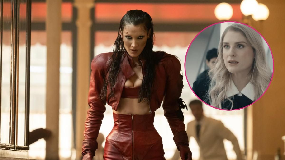Fotograma de 'The Beauty', aparece Bella Hadid y Megan Trainor