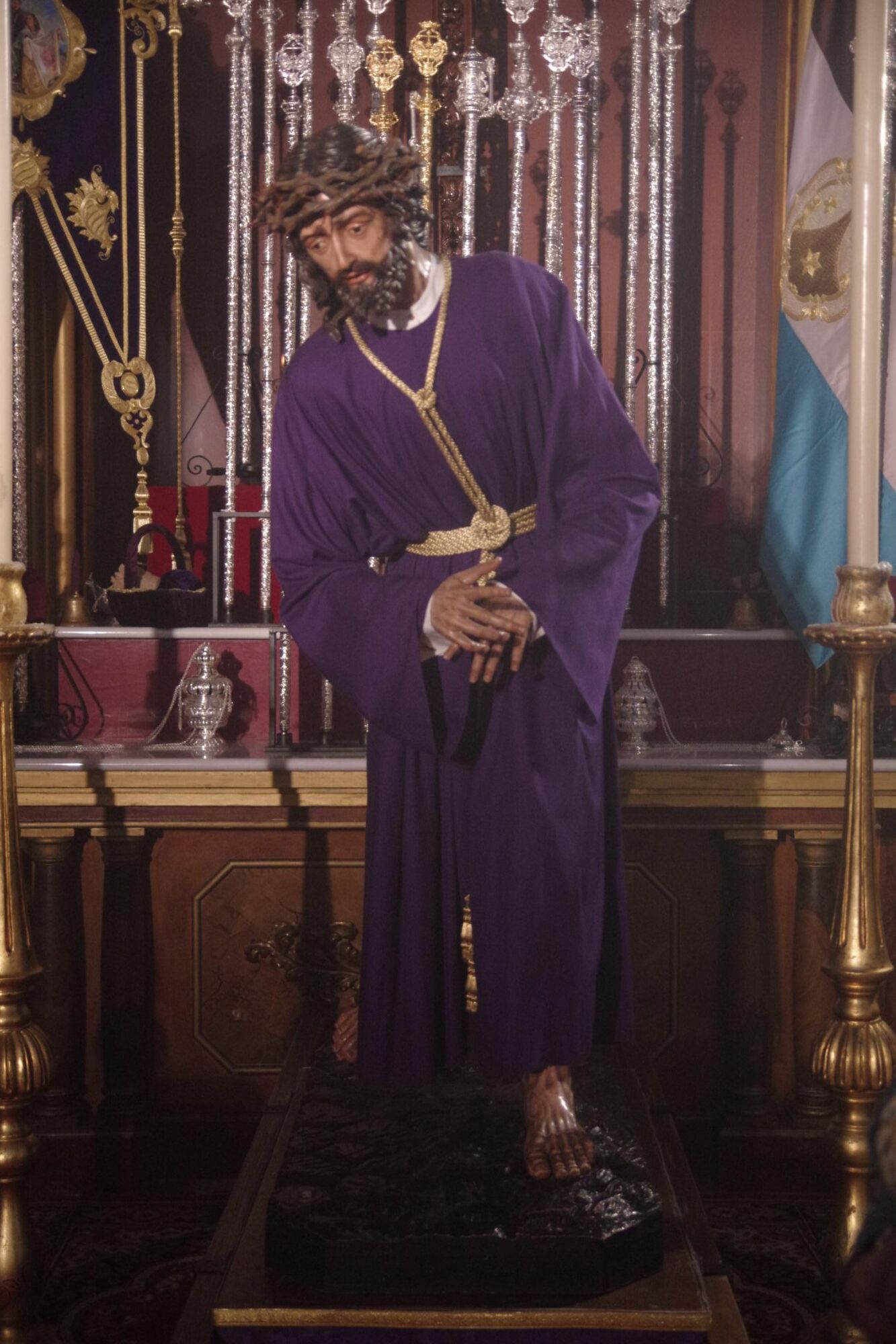 Vía crucis y traslado claustral de Salutación en San Felipe Neri 2025