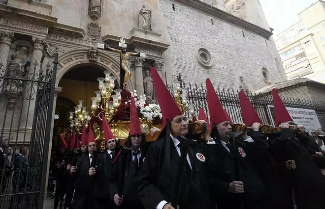 La procesión del Santísimo Cristo de la Misericordia de este Viernes Santo en Murcia, en imágenes