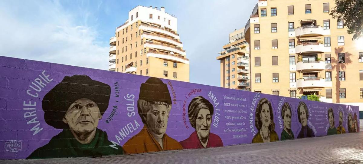 Muralantes de las pintadas.