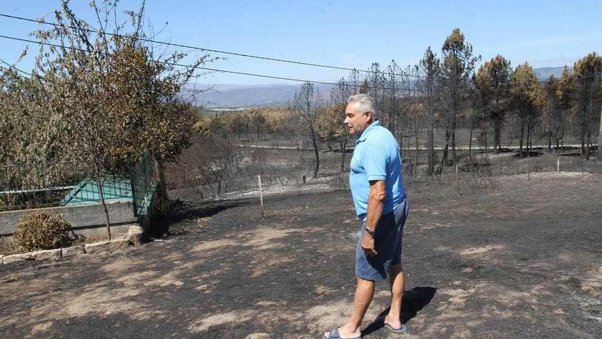 Un paisaje fundido a negro por las llamas