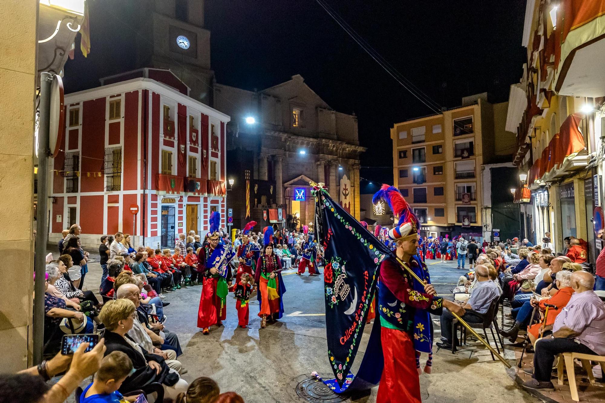 Procesión en honor a la Virgen de las Injurias en Callosa d'en Sarrià