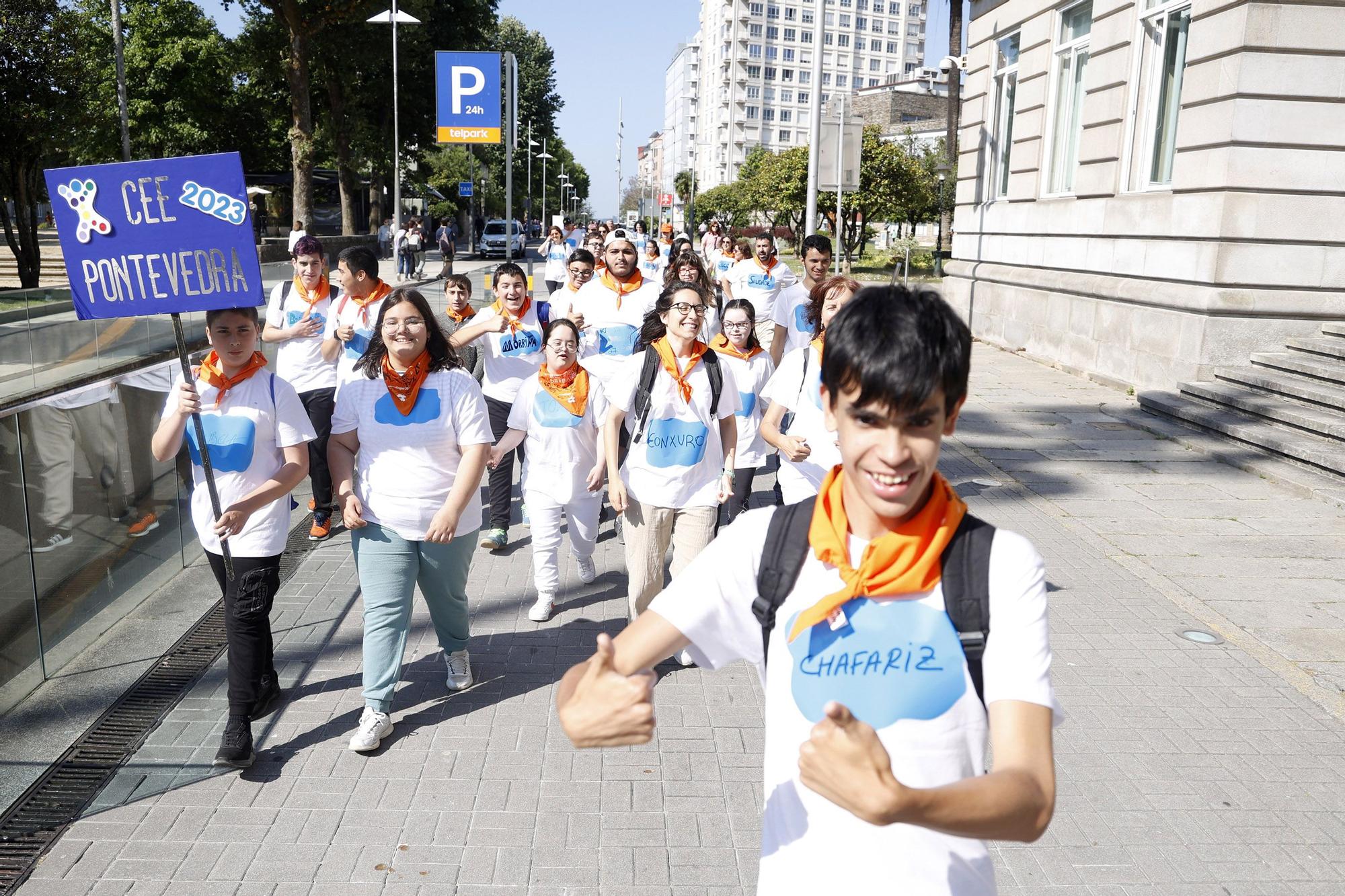 Correlingua toma as rúas de Pontevedra con máis de 1.500 escolares