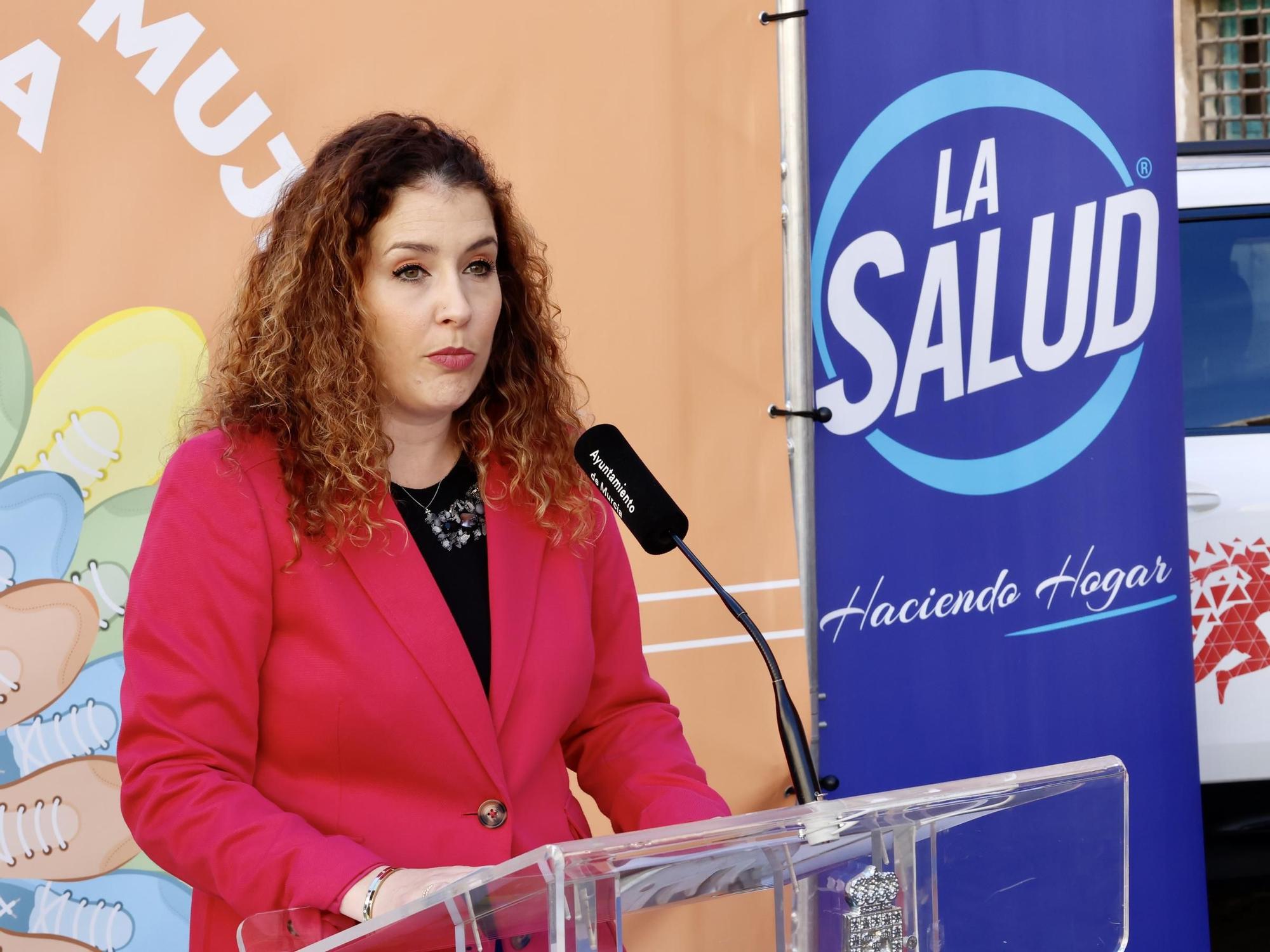 Las imágenes de la presentación de la Carrera de la Mujer 2024 en Murcia