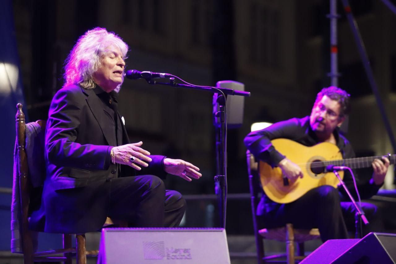 El concierto de José Mercé en la Noche Blanca del Flamenco, en imágenes