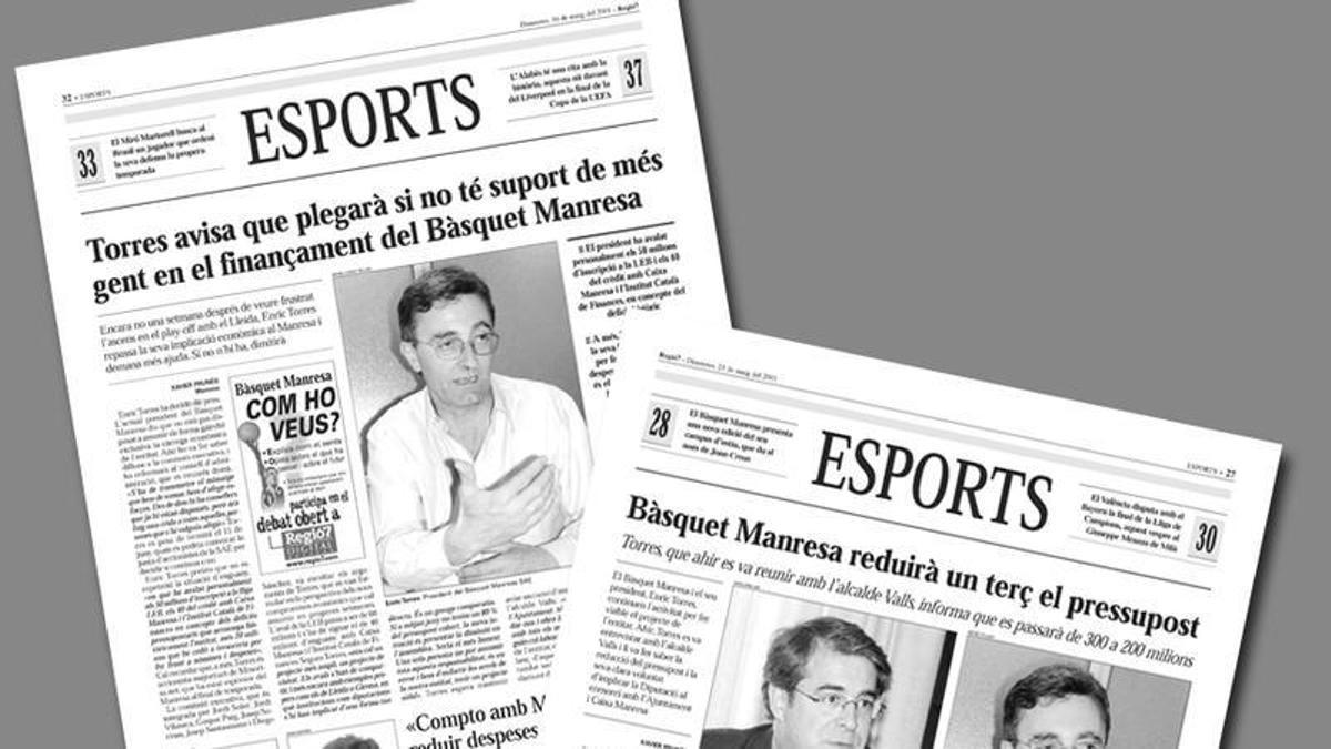 Pàgines del 16 i el 23 de maig