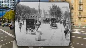 Multimèdia | Ruta en 360º pel passeig de Gràcia i la Barcelona del 1909 i el 2023