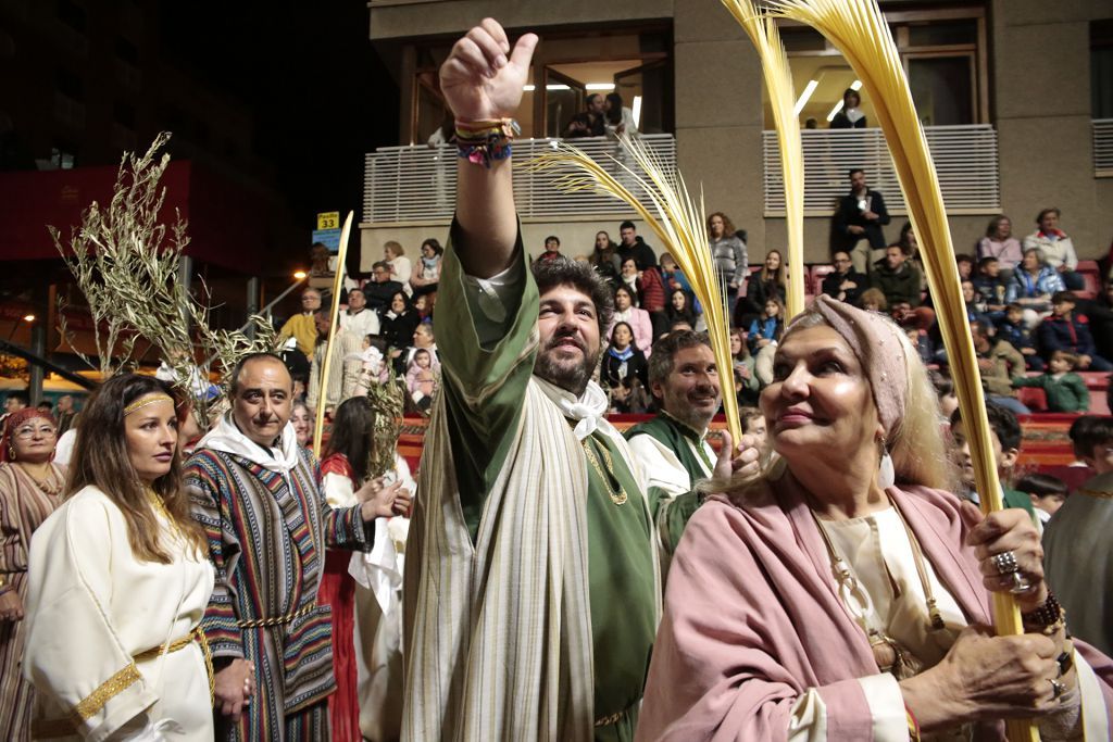 Las imágenes de la procesión de Domingo de Ramos en Lorca