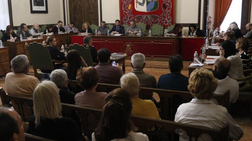 Pleno del Ayuntamiento de Zamora.