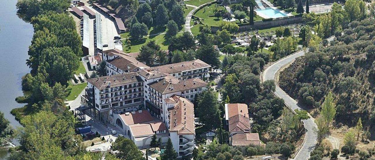 El balneario de Ledesma, uno de los negocios del Montepío.