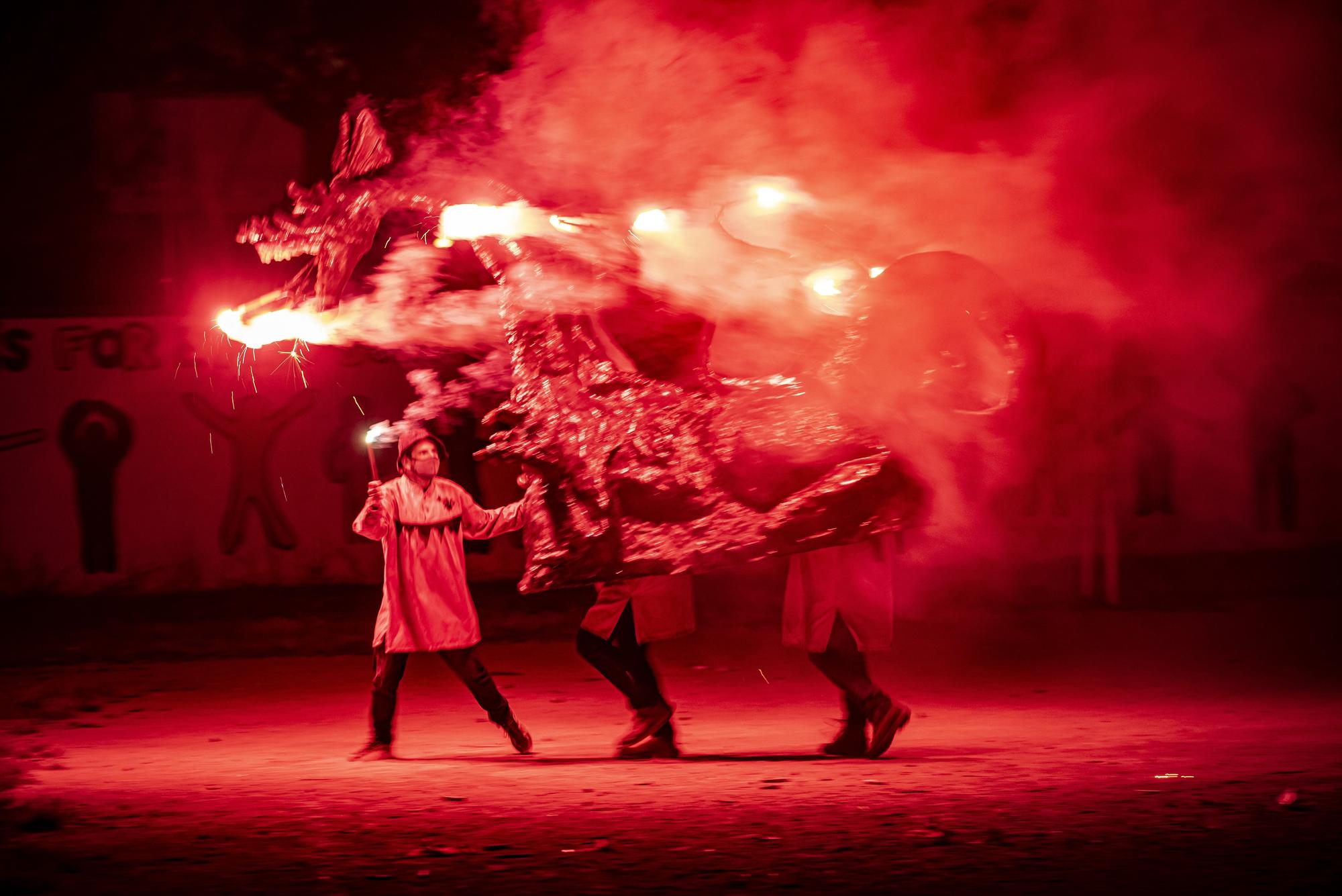 Festa Major de Manresa | Espectacle "Foc al covid" de Xàldiga
