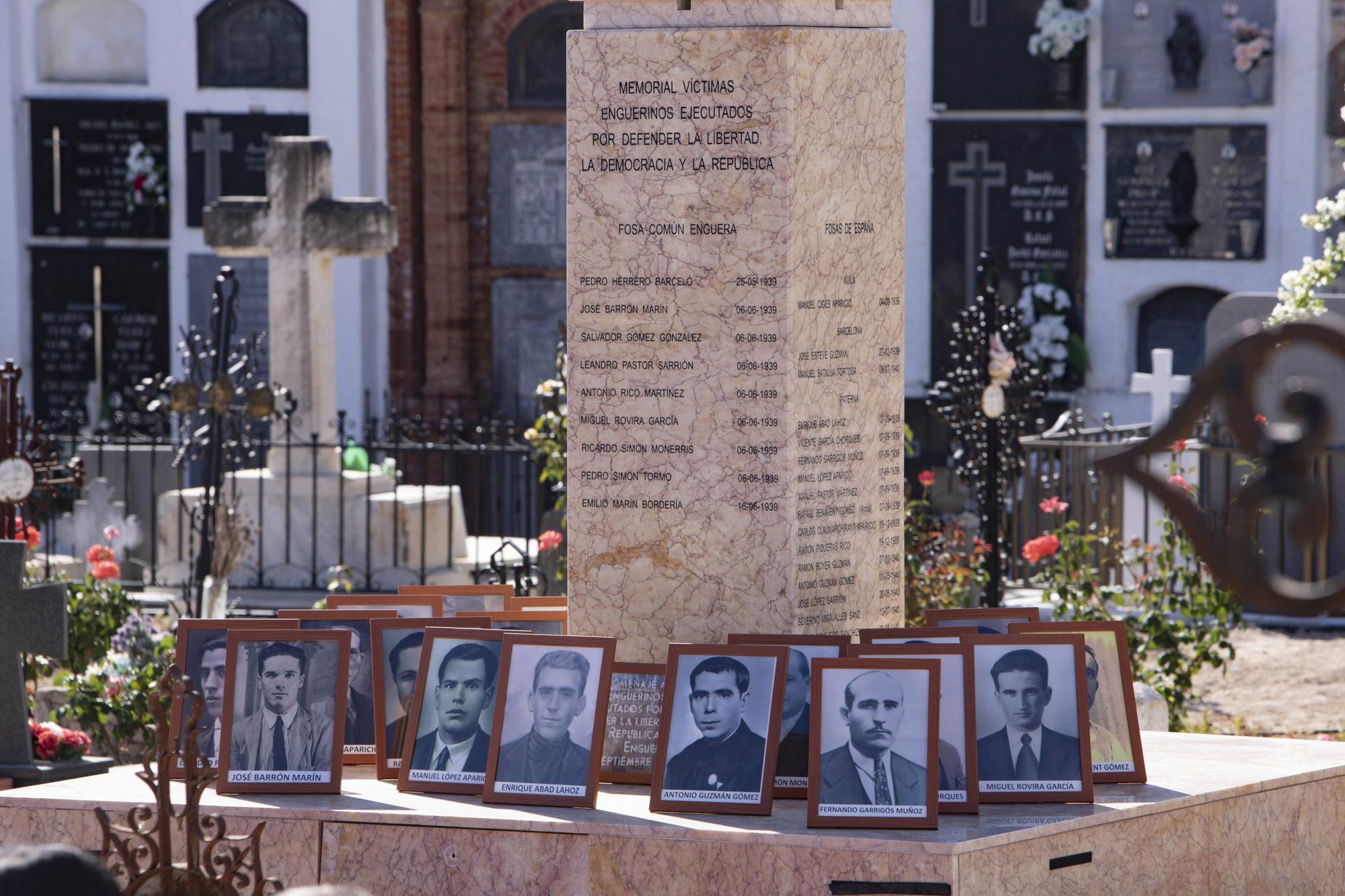 Memorial en recuerdo de las víctimas del franquismo en Enguera