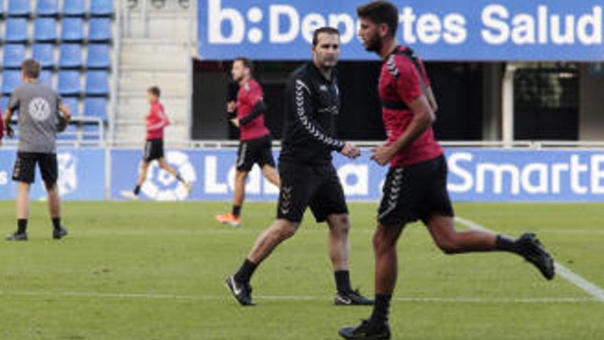 Rubén Baraja, entrenador del CD Tenerife.