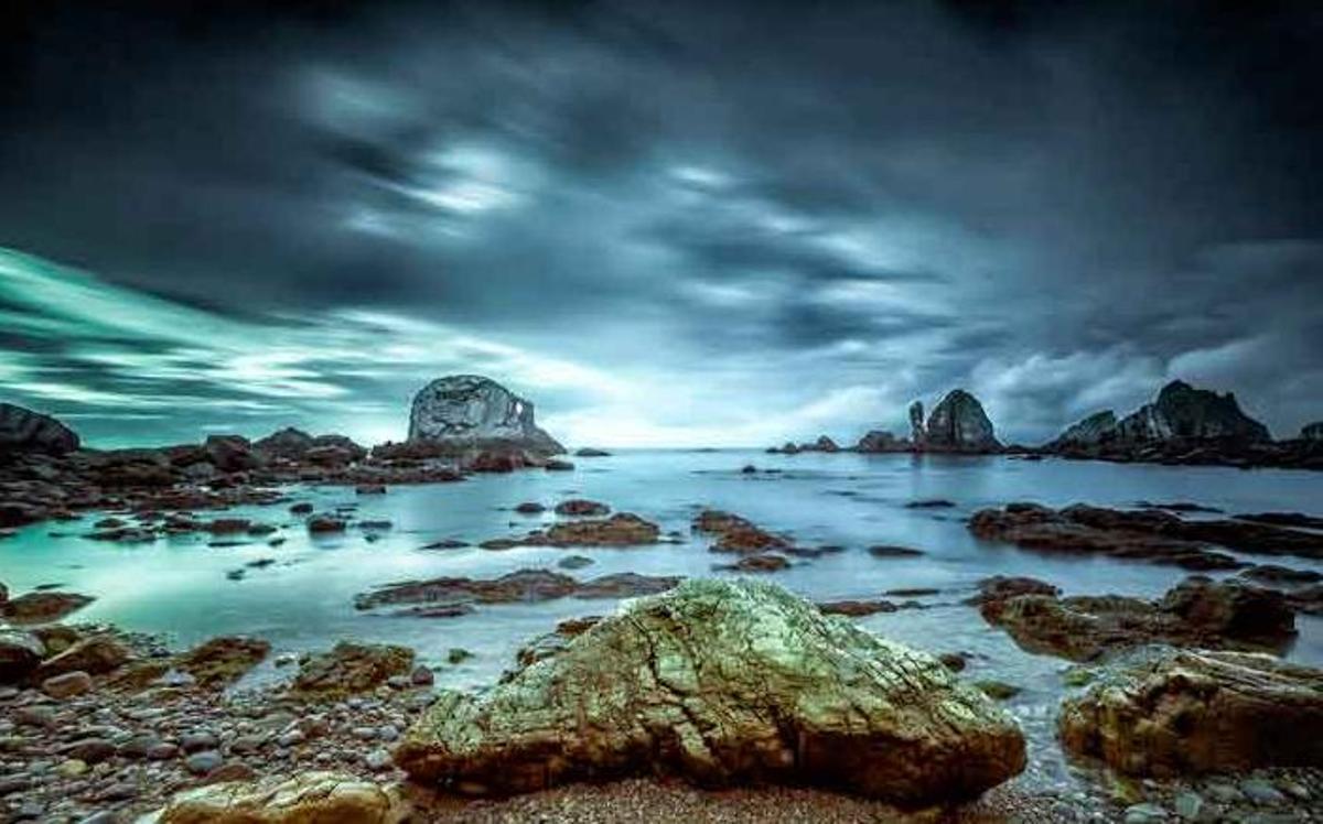 La playa de Gueirúa