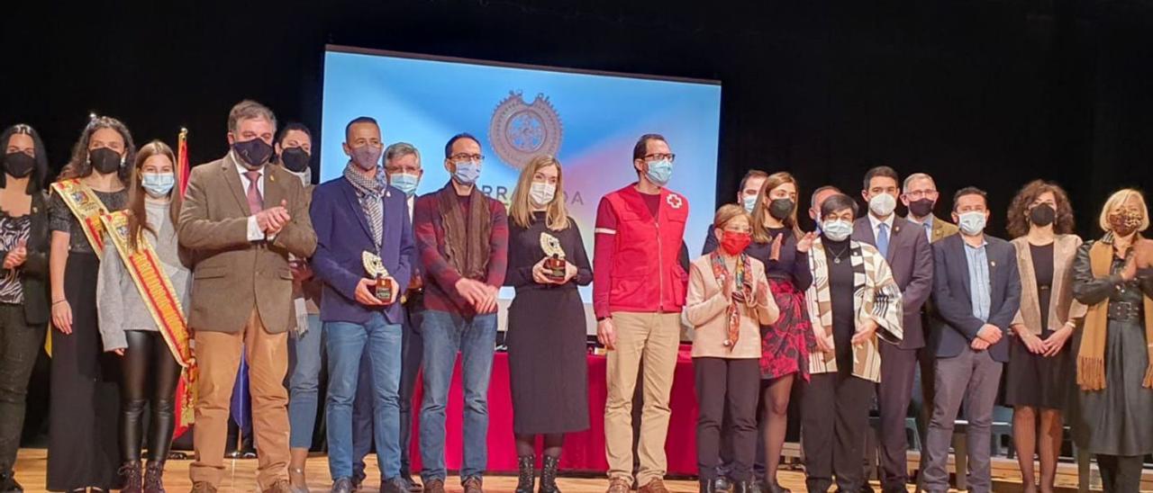 La ceremonia de entrega de las distinciones en Villena