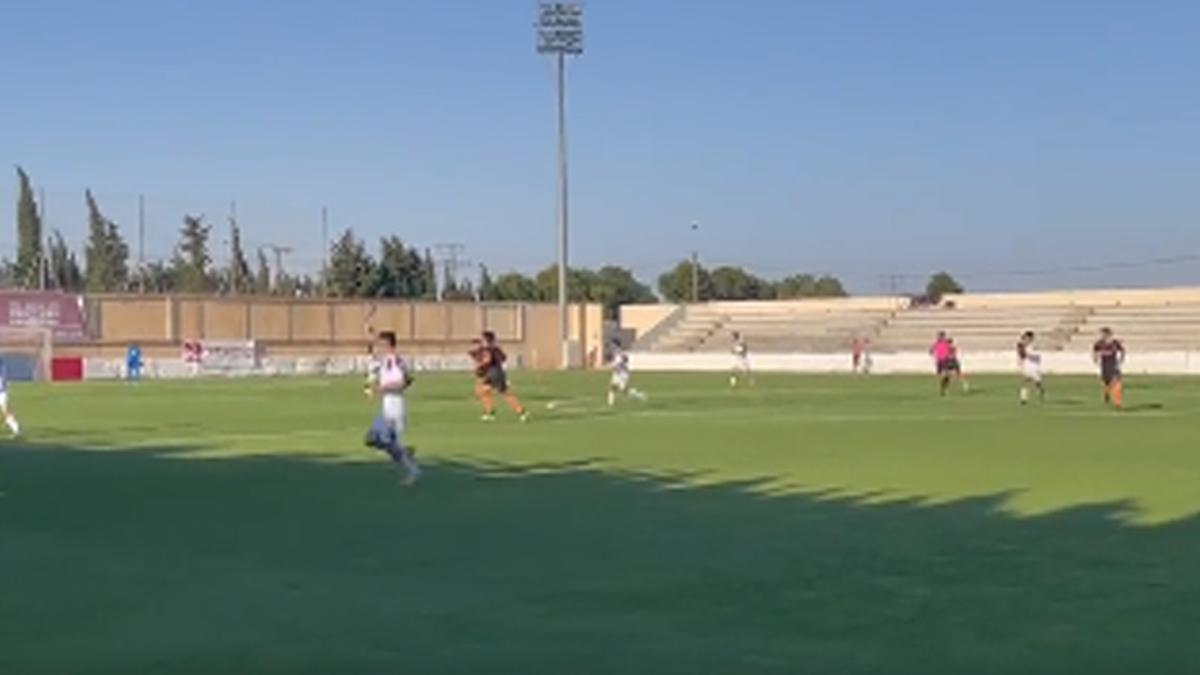 Imagen del Albacete - Valencia Mestalla