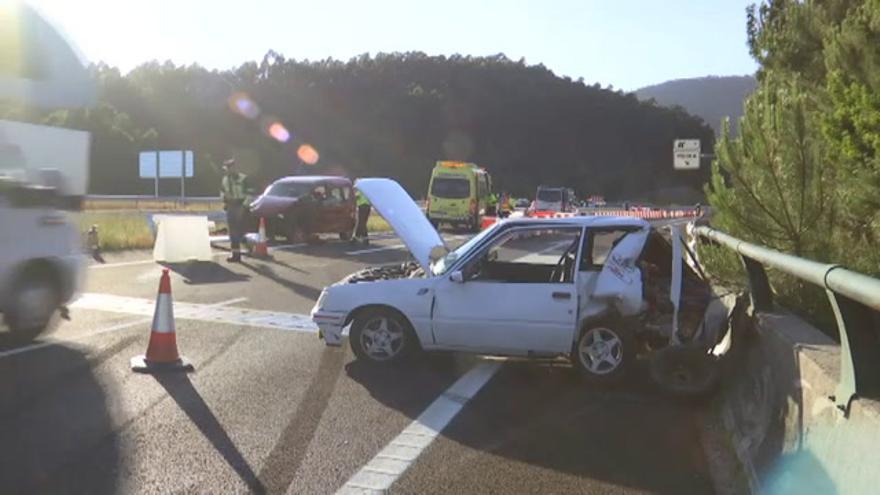 Un kamikaze provoca un accidente múltiple en un posible caso de violencia machista