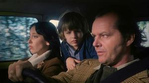 Fotograma de El resplandor, película de 1980 protagonizada por Jack Nicholson y Shelley Duval.