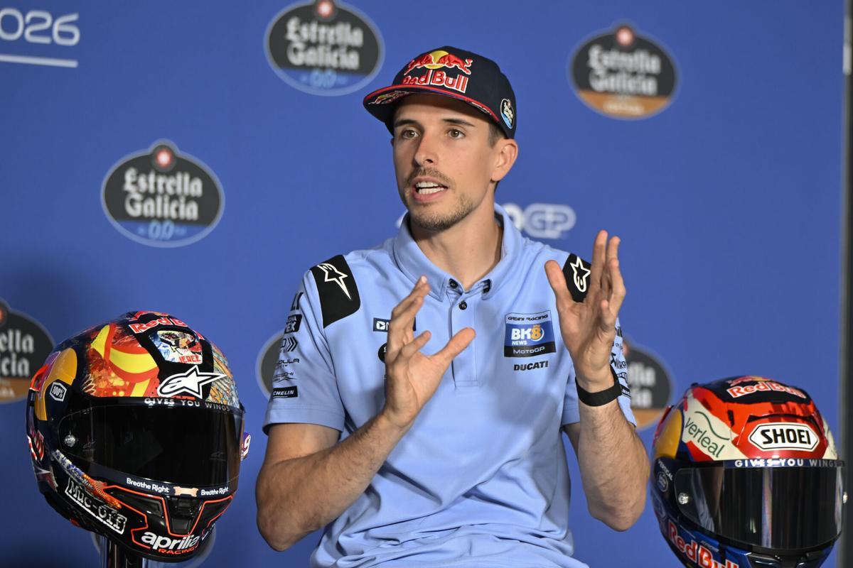 Alex Márquez durante el GP de España de MotoGP