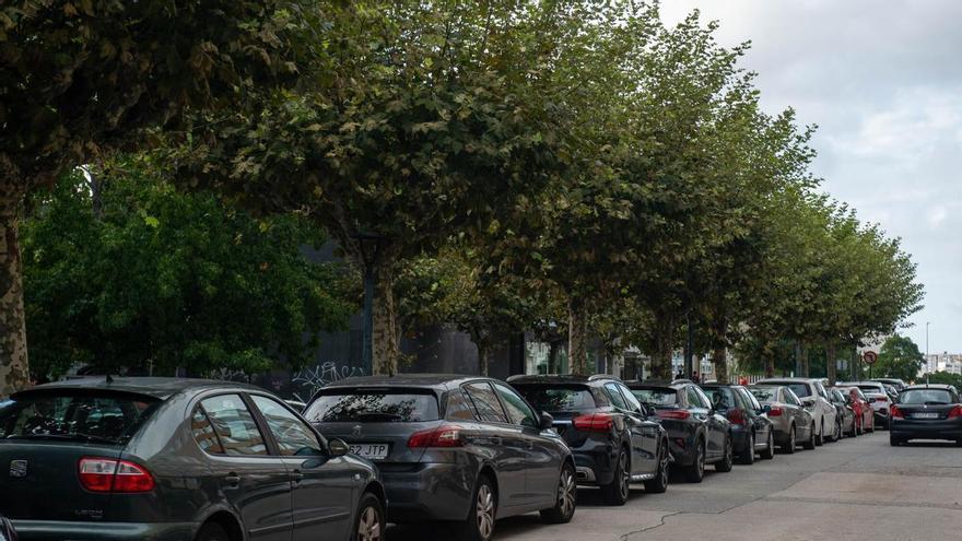El Concello de A Coruña amplía las aceras en el entorno del colegio Fernández Latorre